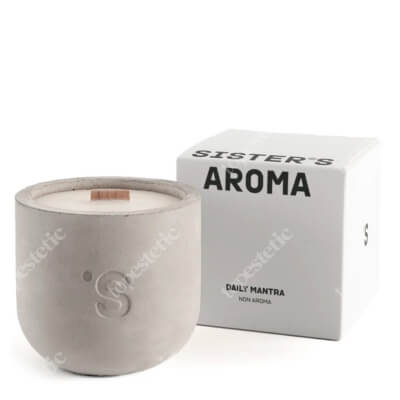 Sisters Aroma Daily Mantra Candle Świeca do medytacji bez zapachu 200 ml