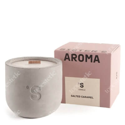 Sisters Aroma Salted Caramel Candle Świeca o aromacie karmelu 200 ml