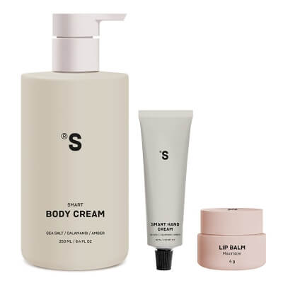 Sisters Aroma Sea Salt Set + Lip Balm ZESTAW Balsam do ciała 250 ml + Krem do rąk 30 ml + Balsam do ust 4 g