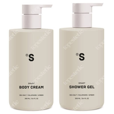 Sisters Aroma Sea Salt Set ZESTAW Żel pod prysznic 250 ml + Balsam do ciała 250 ml