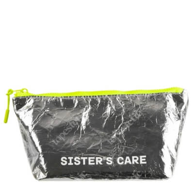 Sisters Aroma Sisters Care Cosmetic Bag Green Kosmetyczka z zielonymi zamkami 1 szt.