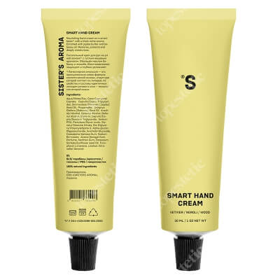 Sisters Aroma Smart Hand Cream Vetiver Krem do rąk - Wetiweria i neroli 30 ml