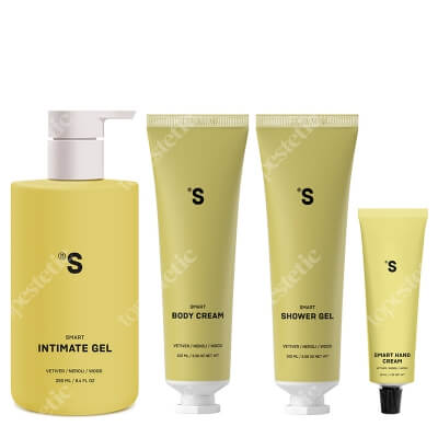 Sisters Aroma Smart Set Vetiver And Neroli ZESTAW Żel pod prysznic 100 ml + Balsam do ciała 100 ml + Żel do higieny intymnej 250 ml + Krem do rąk 30 ml