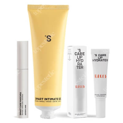 Sisters Aroma Smart Set ZESTAW Żel do higieny intymnej 100 ml + Tusz do rzęs 8 g + Balsam do ust 10 ml