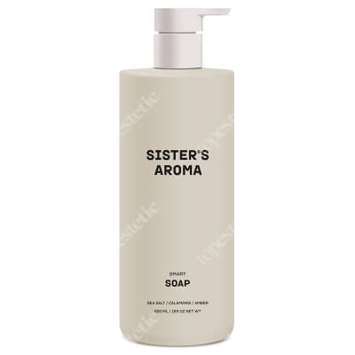 Sisters Aroma Smart Soap Sea Salt Mydło do rąk - Sól morska i bursztyn 500 ml