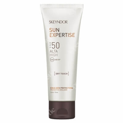 Skeyndor Protective Emulsion Dry Touch SPF 50 Emulsja ochronna do twarzy, wodoodporna, bezbarwna 75 ml