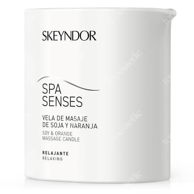 Skeyndor Soy and Orange Massage Candle Świeca do masażu, soja i pomarańcza 200 g