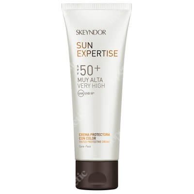 Skeyndor Tinded Protective Cream SPF50+ Ochronny krem do twarzy, wodoodporny, delikatnie koloryzujący 75 ml