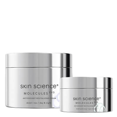 Skin Science Antioxidant Care ZESTAW Antyoksydacyjny odmładzający krem na dzień i na noc 50 ml + Krem pod oczy 30 g