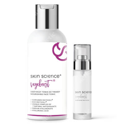 Skin Science Clean Routine ZESTAW Peeling do twarzy 30 ml + Odżywczy tonik do twarzy 150 ml