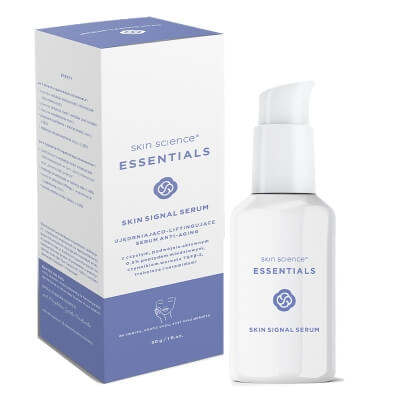 Skin Science Skin Signal Serum Ujędrniająco-liftingujące serum anti-aging z podwójnie aktywnym 0,5% peptydem miedziowym 30 g