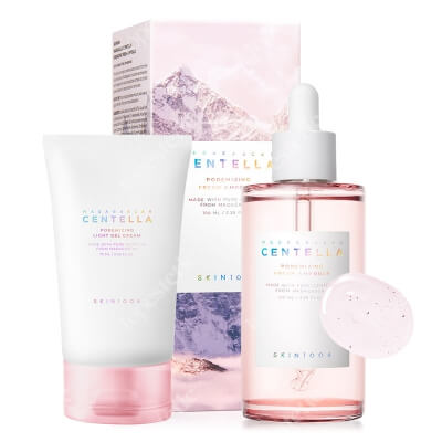 Skin1004 Centella Poremizing Set ZESTAW Serum 100 ml + Lekki żelowy krem 75 ml