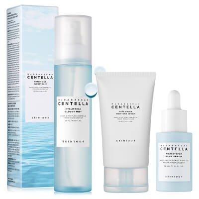 Skin1004 Intensive Moisture Set ZESTAW Nawilżające serum 30 ml + Nawilżająca mgiełka 120 ml + Krem nawilżający 75 ml