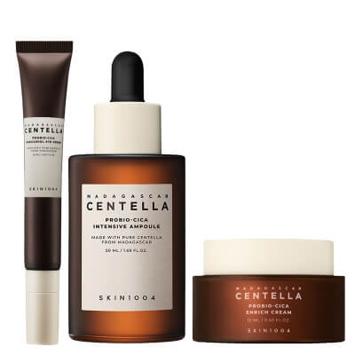 Skin1004 Madagascar Centella Probio-Cica Set ZESTAW Serum 50 ml + Krem pod oczy 20 ml + Regenerujący krem 15 ml