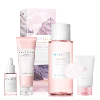 Skin1004 Poremizing Set ZESTAW Tonik 210 ml + Serum 30 ml + Krem 75 ml + Pianka do mycia 125 ml