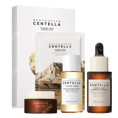 Skin1004 Skin1004 ZESTAW Tonik 30 ml + Krem z probiotykami 15 ml + Hydrożelowa maska w płachcie 1 szt + Serum 30 ml