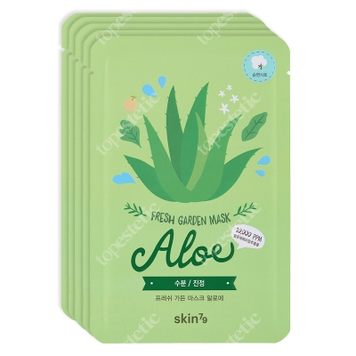 Skin79 Aloe Fresh Garden Mask ZESTAW Maska w płacie 5x23 g