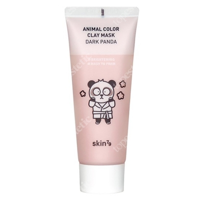 Skin79 Animal Color Clay Mask Dark Panda Rozjaśniająca maseczka w kremie 70 g