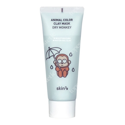 Skin79 Animal Color Clay Mask Dry Monkey Nawilżająca maseczka w kremie 70 g