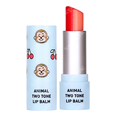 Skin79 Animal Two-Tone Lip Balm Cherry Monkey Balsam do ust w sztyfcie 3,8 g