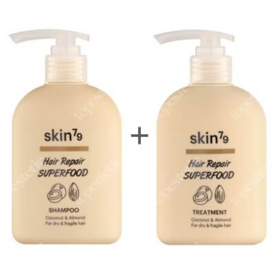 Skin79 Coconut & Almond Set ZESTAW Szampon 230 ml + Odżywka 230 ml