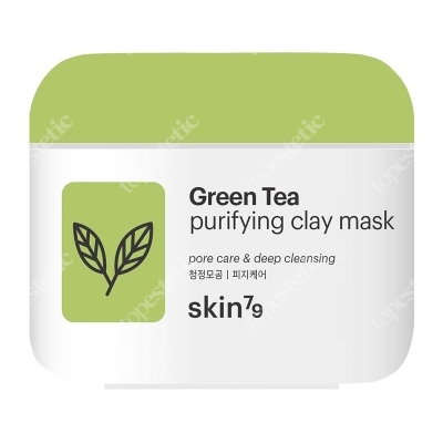 Skin79 Green Tea Purifying Clay Mask Peelingująca maska oczyszczająca 100 ml