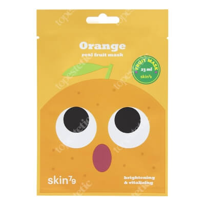 Skin79 Real Fruit Mask Orange Rozświetlająca maska w płacie z ekstraktem z pomarańczy 23 ml