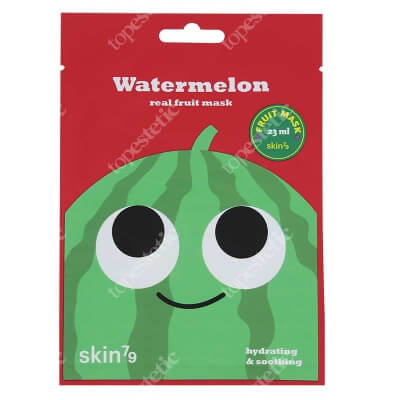 Skin79 Real Fruit Mask Watermelon Kojąca maska w płacie z ekstraktem z arbuza 23 ml