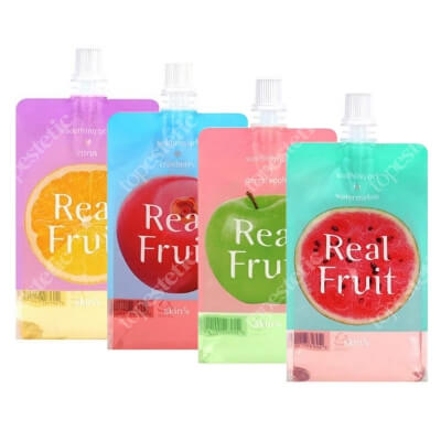 Skin79 Real Fruit Soothing Gel Mix ZESTAW Żel do ciała 4 x 300 g