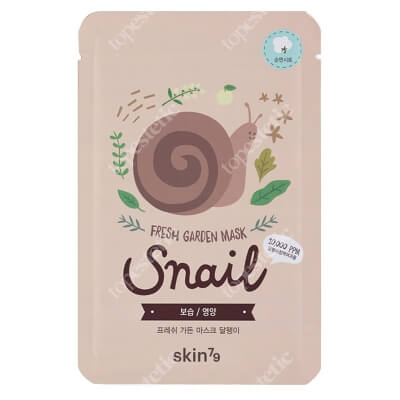 Skin79 Snail Fresh Garden Mask Maska w płacie, śluz ślimaka 1 szt