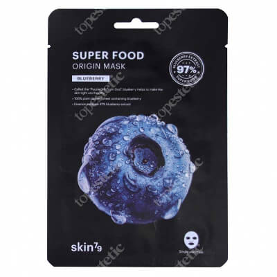 Skin79 Super Food Origin Mask Blueberry Odżywczo - ujędrniająca maska w płacie 20 ml