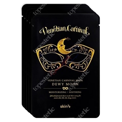 Skin79 Venetian Carnival Mask Dewy Moon Maska nawilżająco-kojąca 5x23 g