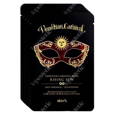 Skin79 Venetian Carnival Mask Rising Sun Maska odżywczo-przeciwzmarszczkowa 5x23 g