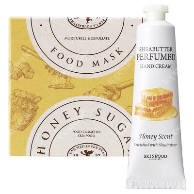 Skinfood Honey Set ZESTAW Maska do twarzy 120 g + Krem do rąk 30 ml