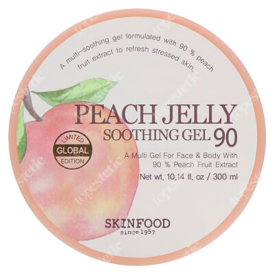 Skinfood Peach Jelly Soothing Gel90 Żeł łagodzący do twarzy i ciała 300 ml