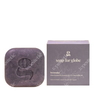 Soap For Globe Lavender Naturalna kostka z olejkiem z lawendy 1 szt.