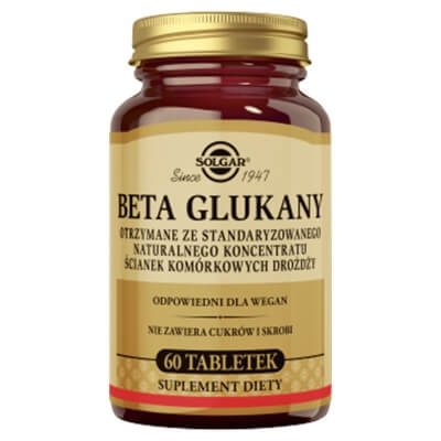 Solgar Beta Glukany 60 tabletek