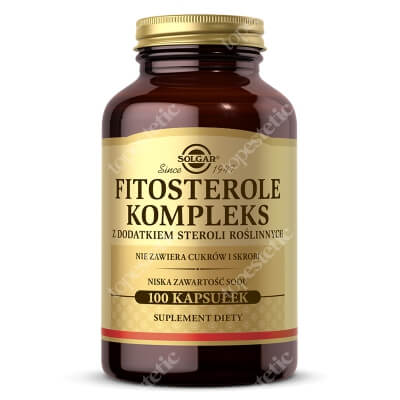 Solgar Fitosterole kompleks 100 kapsułek