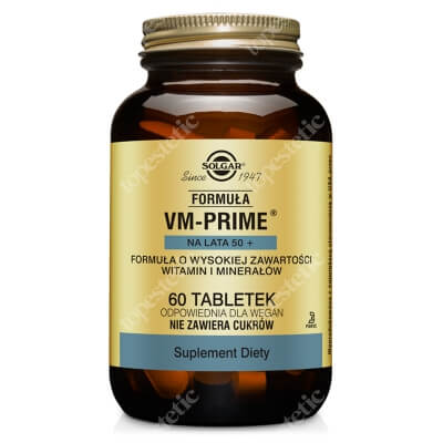 Solgar Formuła VM-Prime na lata 50+ 60 tabletek