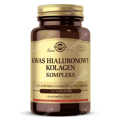 Solgar Kwas Hialuronowy 120 mg 30 tabletek