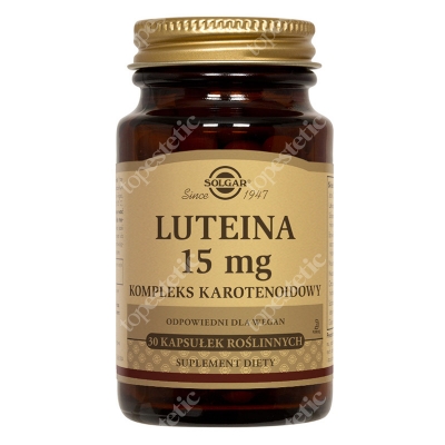 Solgar Luteina 15 mg Kompleks karotenoidowy 30 kapsułek