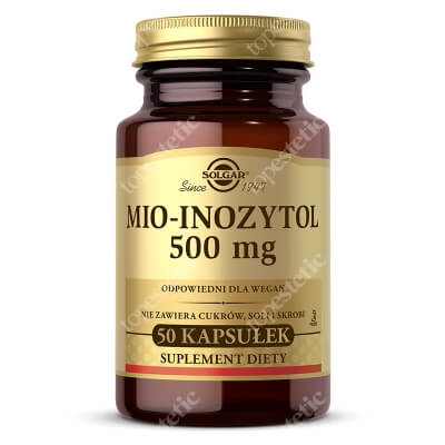 Solgar Mio-Inozytol 500 mg 50 kapsułek