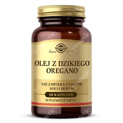 Solgar Olej Z Dzikiego Oregano 60 kapsułek