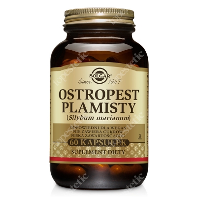 Solgar Ostropest Plamisty Milk Thistle 60 kapsułek