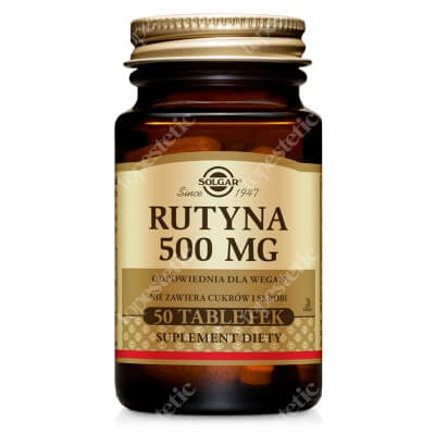 Solgar Rutyna 500 mg 50 tabletek