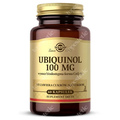Solgar Ubiquinol Suplement diety koenzymu Q-10 100 mg 60 kaps