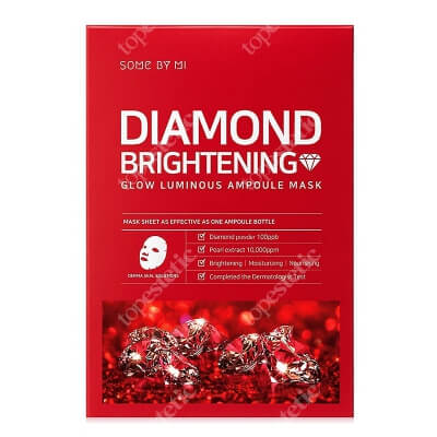 Some By Mi Diamond Brightening Mask Diamentowa rozjaśniająca maska do twarzy 1 szt.