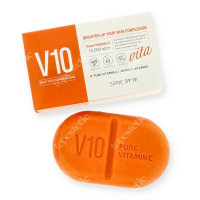 Some By Mi Pure Vitamin C Cleansing Bar Wybielające i rozjaśniające mydło z witaminami 106 g