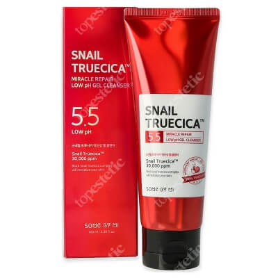 Some By Mi Snail Truecica Miracle Low pH Cleanser Łagodny i delikatny żel oczyszczający o niskiej wartości pH 100 ml