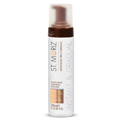 St Moriz Insta-Grad Tanning Mousse Mus stopniowy rozwój koloru, nie wymagający zmywania 200 ml